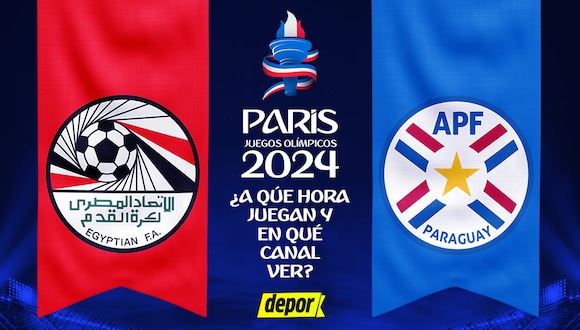 ¿A qué hora juegan Paraguay vs. Egipto y en qué canal ver Juegos Olímpicos París 2024?