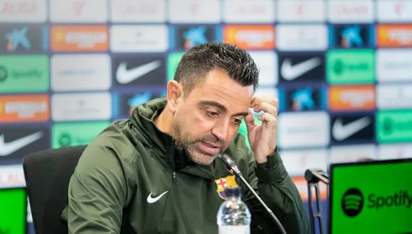 Xavi sobre los rumores de despido: “La confianza del presidente está intacta”