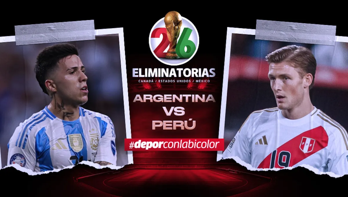 Mira ATV (Canal 9), Perú vs Argentina EN VIVO por Eliminatorias 2026