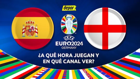 A qué hora ver España vs. Inglaterra por final de la Eurocopa 2024 desde Berlín