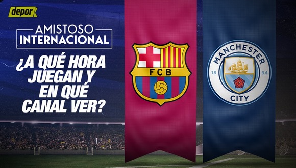 En qué canales TV ver Barcelona vs Manchester City por Soccer Champions Tour